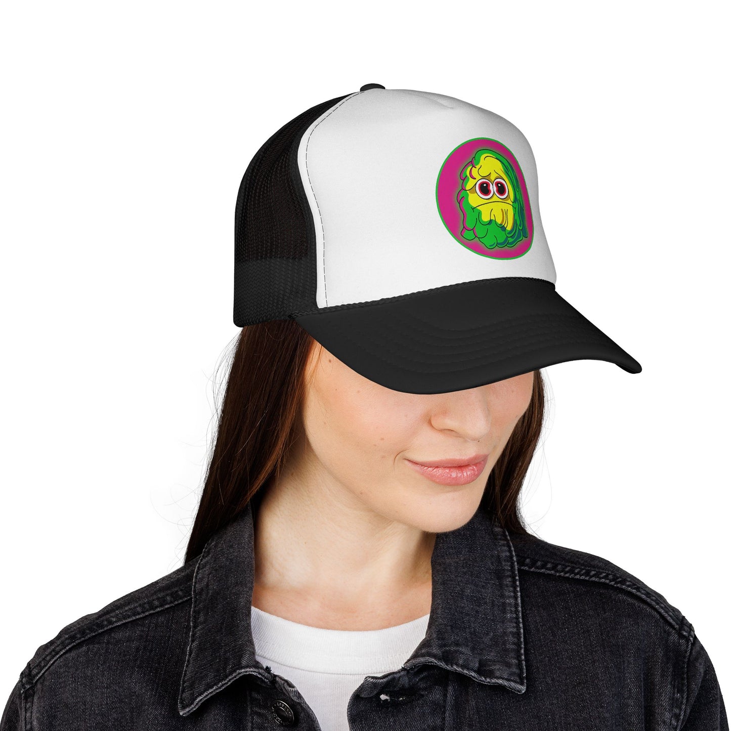Colorful Cartoon Trucker Cap | Fun Hat for Kids & Adults, Summer Accessory, Gift for Birthdays, Festivals, Unique Style