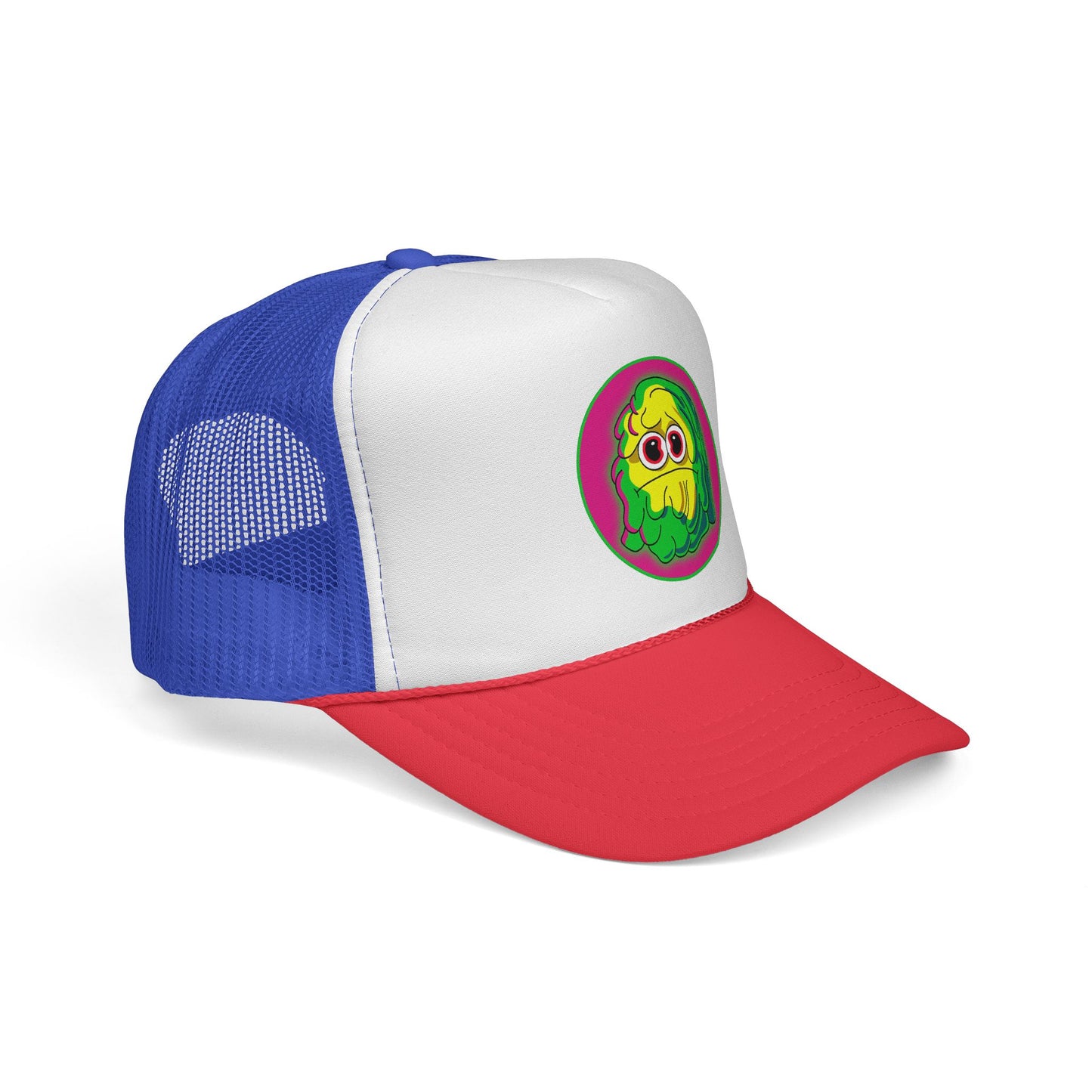 Colorful Cartoon Trucker Cap | Fun Hat for Kids & Adults, Summer Accessory, Gift for Birthdays, Festivals, Unique Style