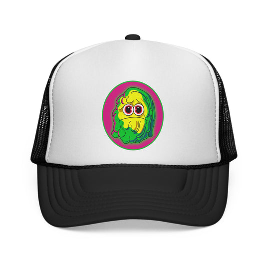 Colorful Cartoon Trucker Cap | Fun Hat for Kids & Adults, Summer Accessory, Gift for Birthdays, Festivals, Unique Style